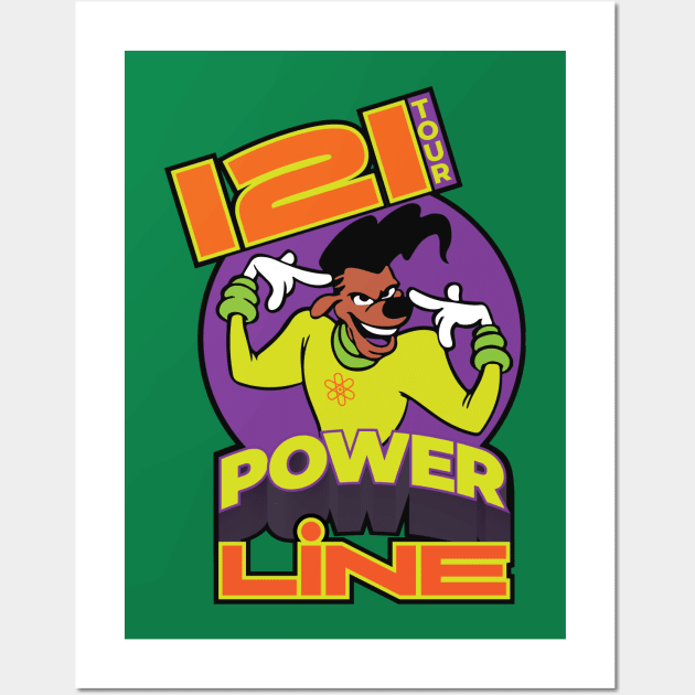 Powerline I2I Tour Wall Art by Nazonian